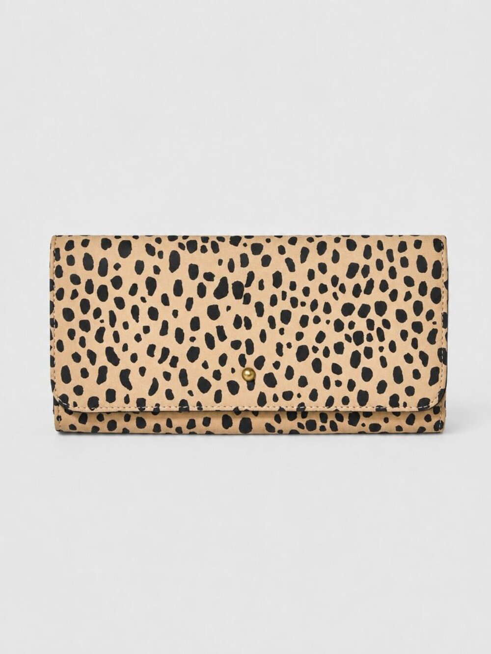 Universal Threads Leopard Spot Print Trifold Wallet